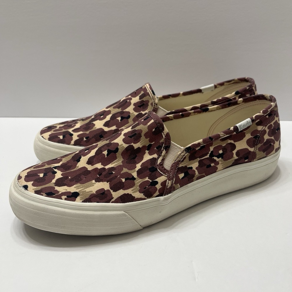 Keds + Elizabeth & James Double Decker 'Some Spots' Pull-On Canvas Sneakers Sz 9